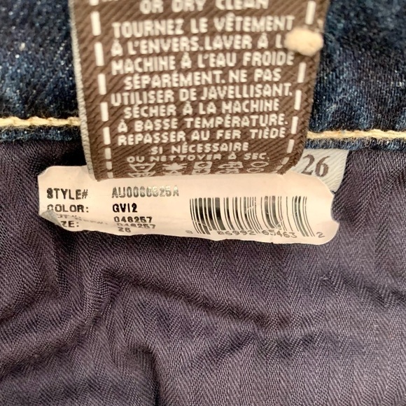 7 For All Mankind Jeans Size 26 Josefina Skinny Boyfriend Distressed Women - Picture 11 of 12